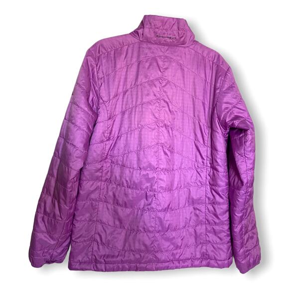 Columbia Girls‎ Jacket Size Medium 10 12 Quilted Lightweight Lavender Coat - Picture 2 of 7